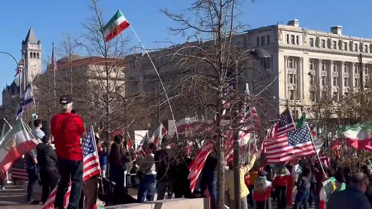 Overjoyed Persians party in the streets across America
