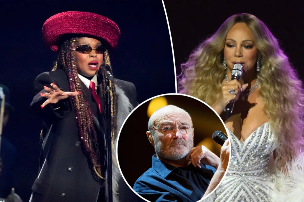 Phil Collins, Lauryn Hill, Mariah Carey, Shakira among Rock & Roll Hall of Fame nominees