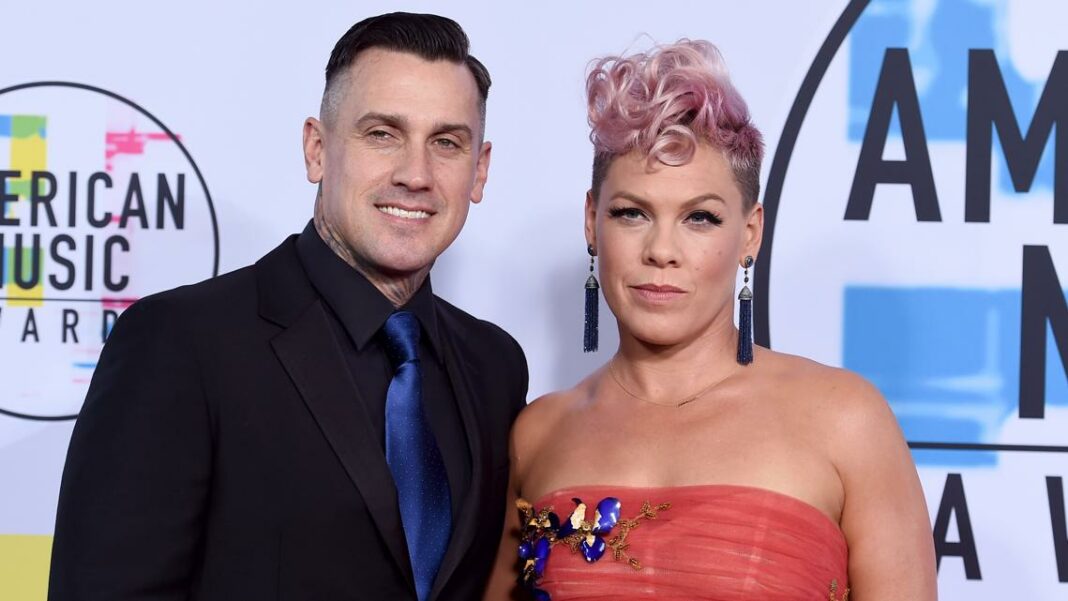 Pink denies reports that she and husband Carey Hart are separated