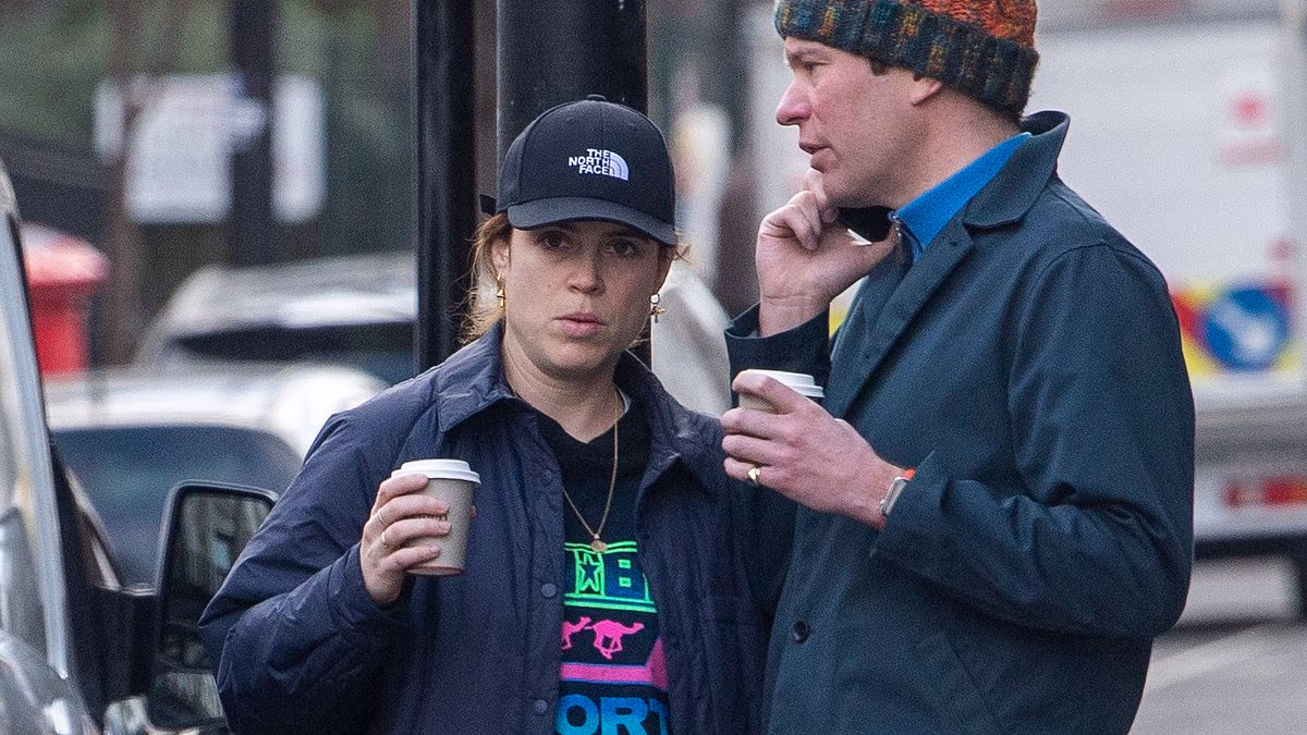 Princess Eugenie is seen for the first time since Andrew's arrest