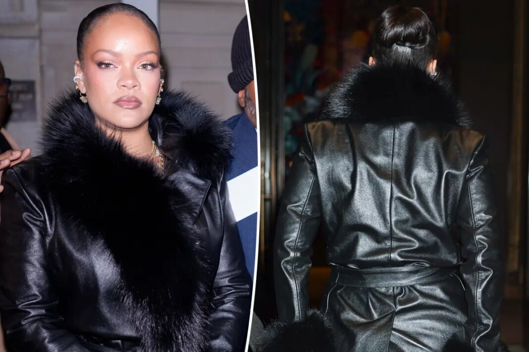 Rihanna suffers wardrobe malfunction, accidentally flashes backside at A$AP Rocky's fashion show
