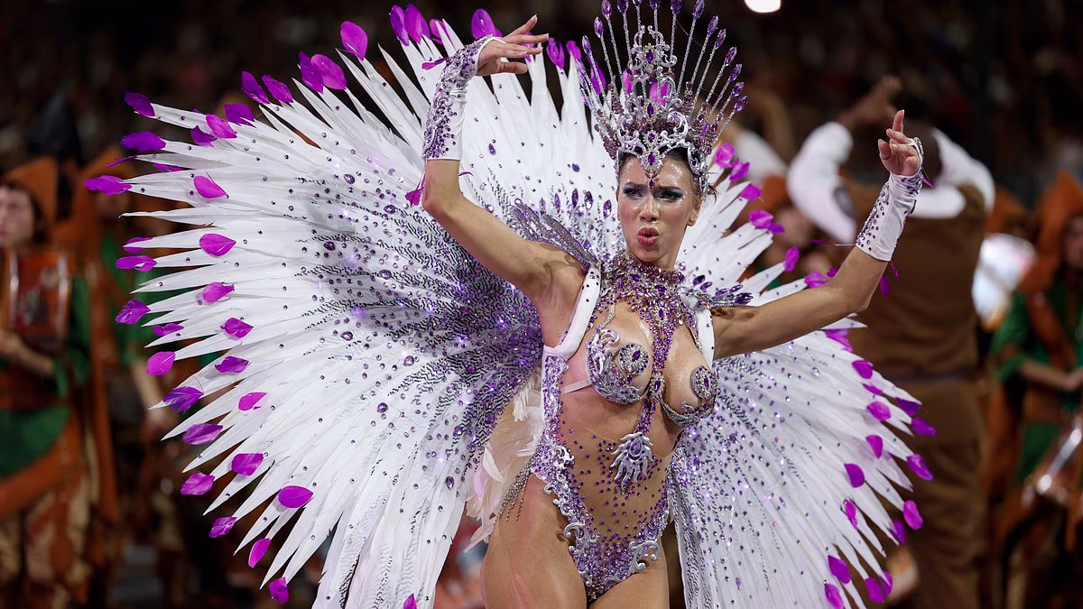 Rio revelry begins! Scantily-clad partygoers parade through Brazil