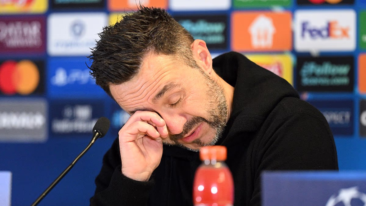 Roberto De Zerbi LEAVES Marseille: Man United target departs Ligue 1 side 'devastated at the attitude of his players' - and puts Premier League clubs on alert