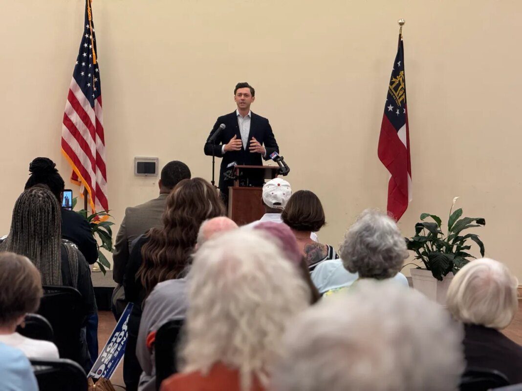 Senator Ossoff makes campaign stop in Savannah