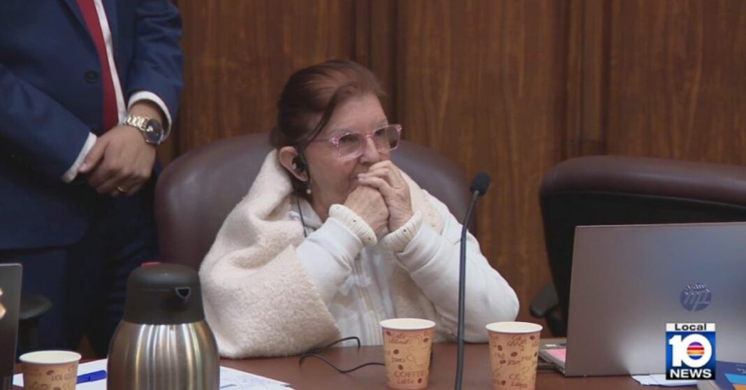 'She was going to pull my eye out': 7-year-old girl needed emergency brain surgery after babysitter teaching her English would beat her if she got word wrong, child testifies