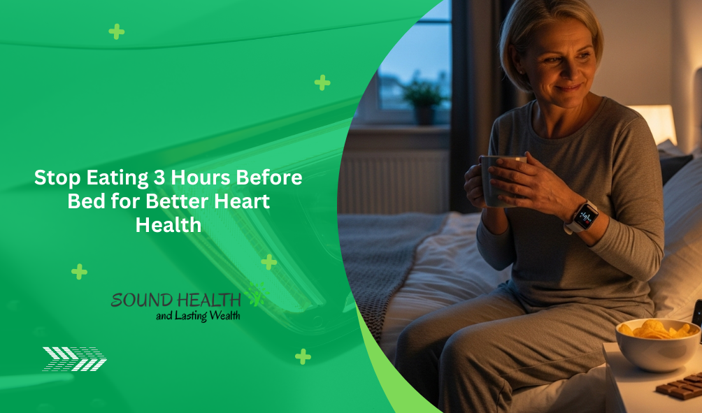 Stop Eating 3 Hours Before Bed for Better Heart Health