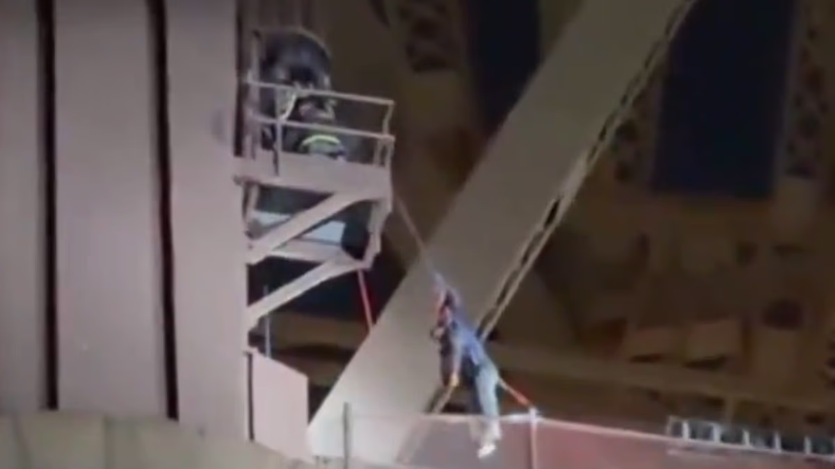 Teen plunges 50 feet down bridge shaft after performing TikTok stunt