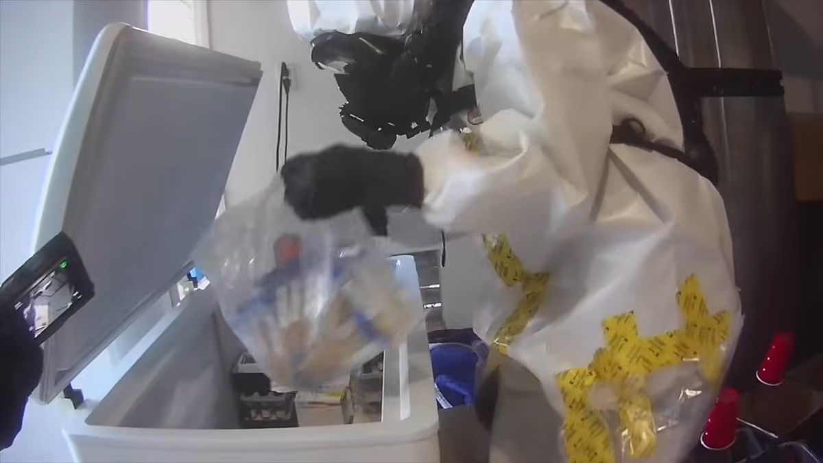 Terrifying discovery as cops raid suspected biolab in Las Vegas