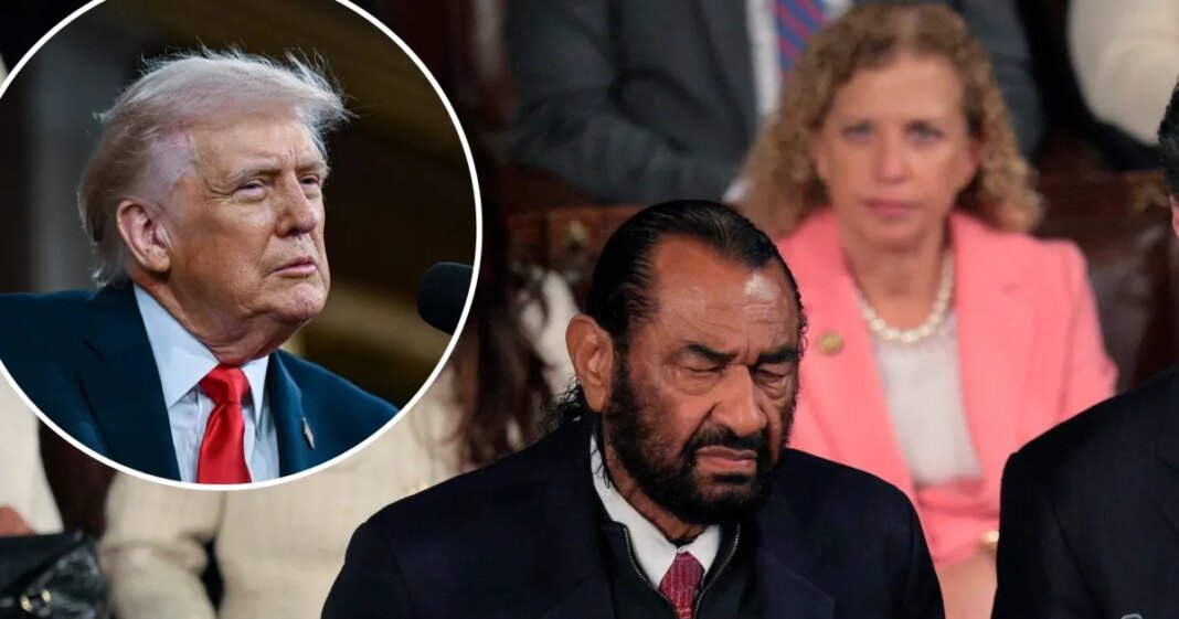 Texas Rep Al Green Tossed From Trump's SOTU for Protesting Obama AI Video