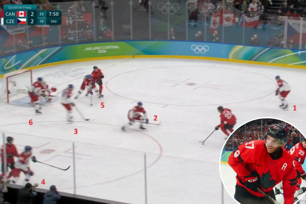 The shocking missed call that almost ended Canada's Olympic hockey run