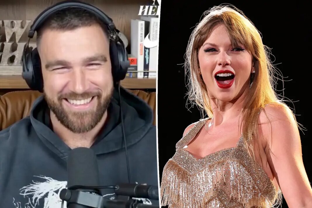 Travis Kelce makes cheeky reference to raunchy Taylor Swift lyric in Valentine's Day card