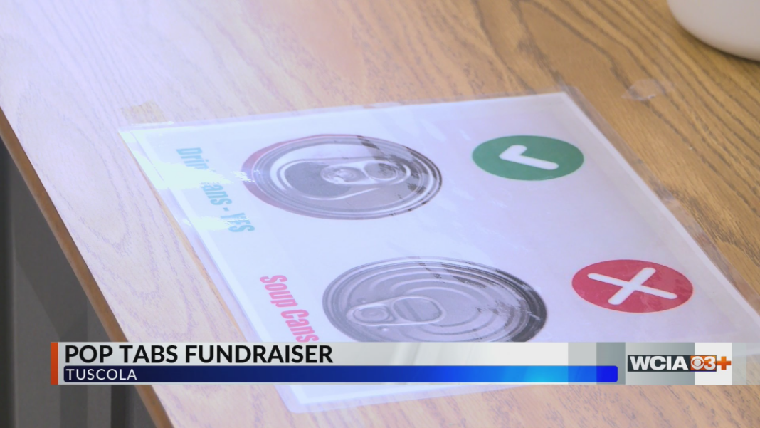 Tuscola school helps hospital through pop tabs fundraiser