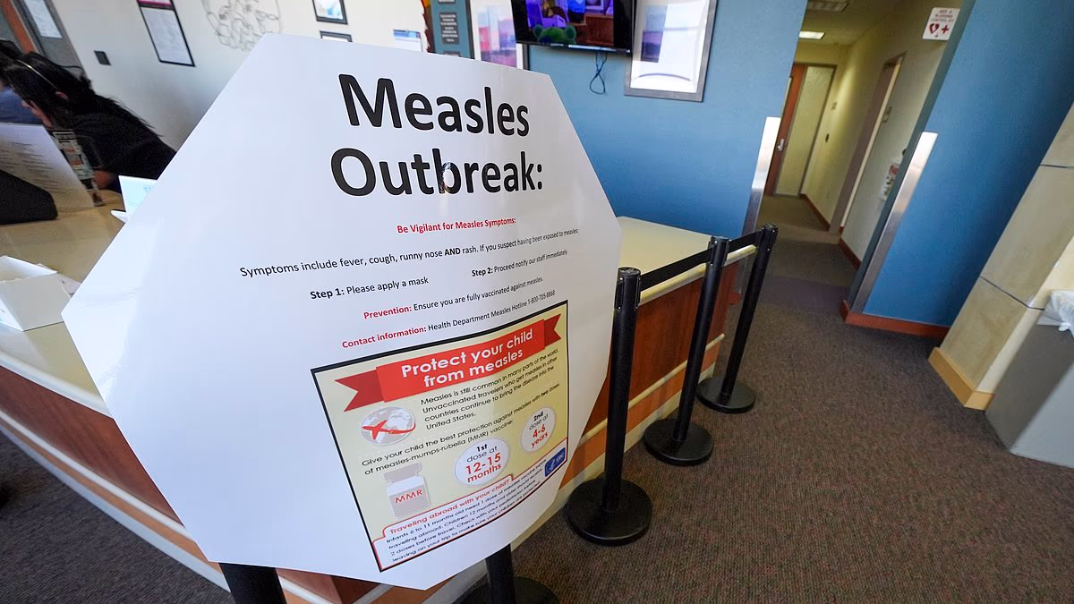 US hits grim measles milestone with nearly 1,000 cases in TWO months