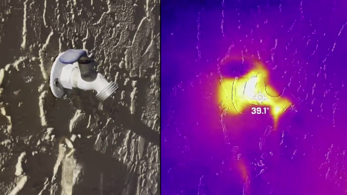 VIDEO: Thermal camera captures crazy cold, perfect preps in Seminole County