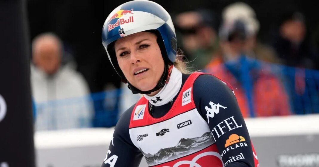 Vonn 'confident' she will race at Olympics despite 'completely ruptured' ACL