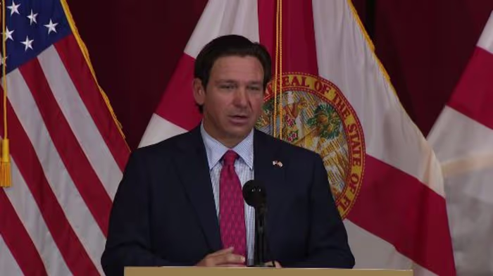 WATCH LIVE at 10 a.m.: DeSantis speaks at Titusville High School