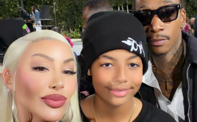WIZ KHALIFA AND AMBER ROSE REUNITE FOR SON SEBASTIAN’S 13TH BIRTHDAY BASH