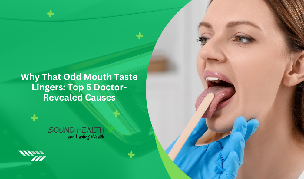 Why That Odd Mouth Taste Lingers: Top 5 Doctor-Revealed Causes