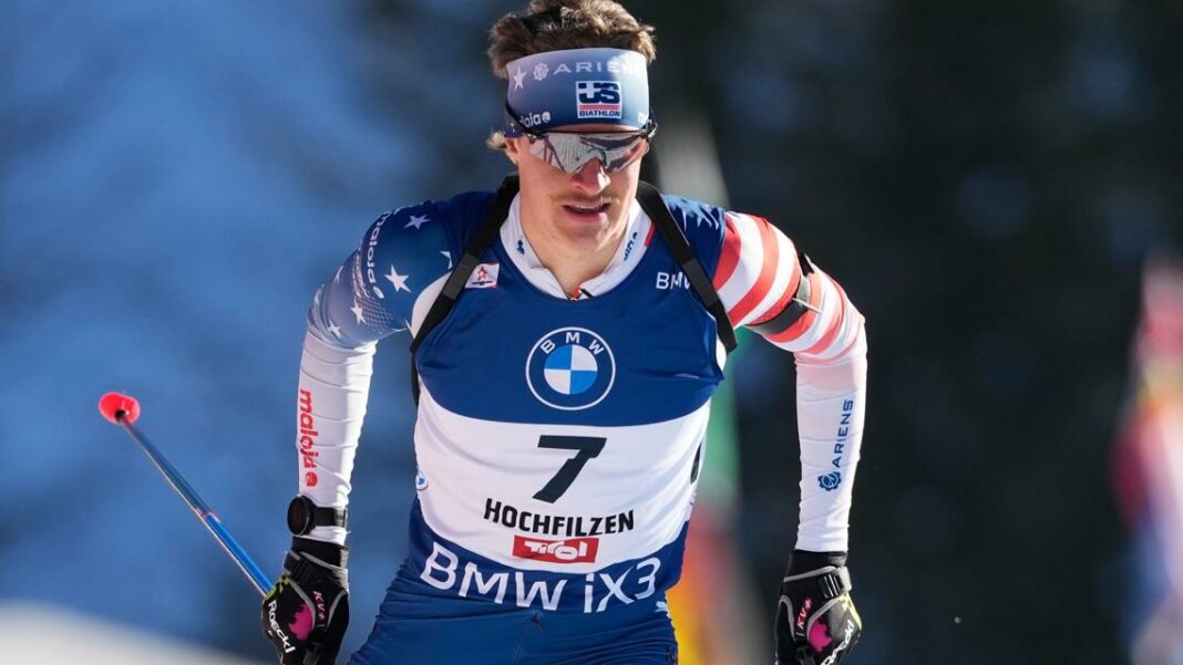 Why is Campbell Wright, a New Zealand-born citizen, competing for Team USA at the Olympics?