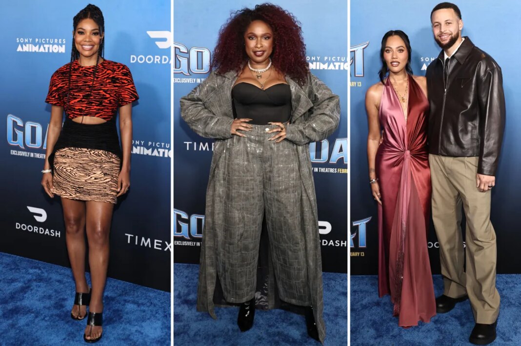 ‘Goat’ LA premiere red carpet: Gabrielle Union, Jennifer Hudson and more