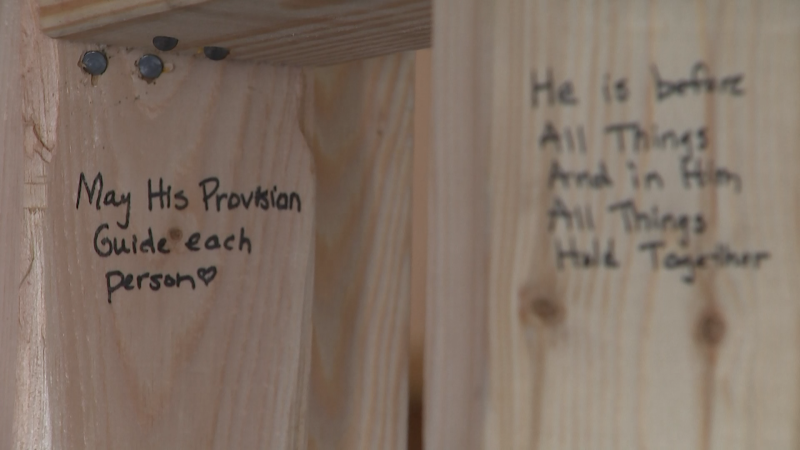 ‘We built this for you,’ Isaiah 117 writes encouraging words in house built for foster children
