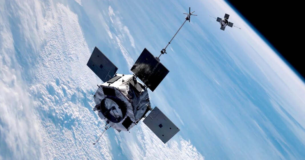 1,300-pound NASA satellite re-enters Earth's atmosphere after 14 years in space