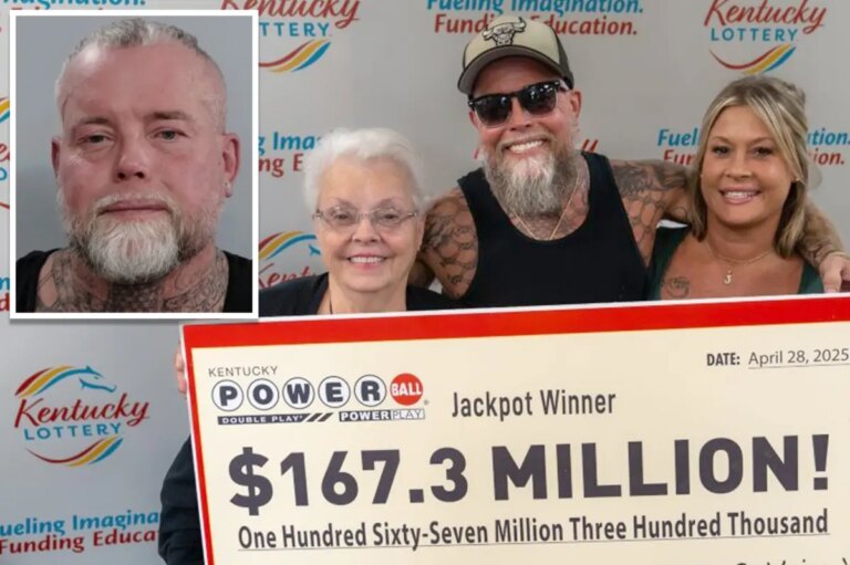 From Fortune to Felony: Powerball Winner’s $167M Turned Career Criminal’s Third Arrest