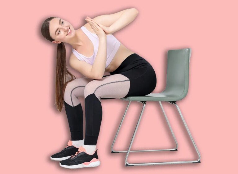 4 Chair Exercises to Effectively Reduce Belly Fat for Seniors