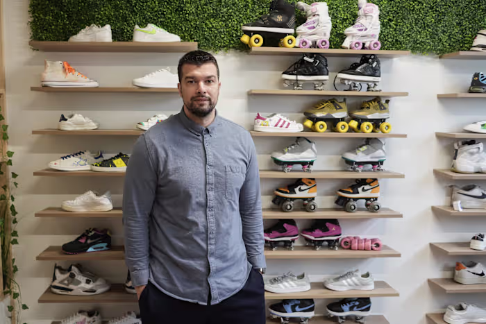 A nonprofit in France is fighting fast-fashion waste, one sneaker at a time