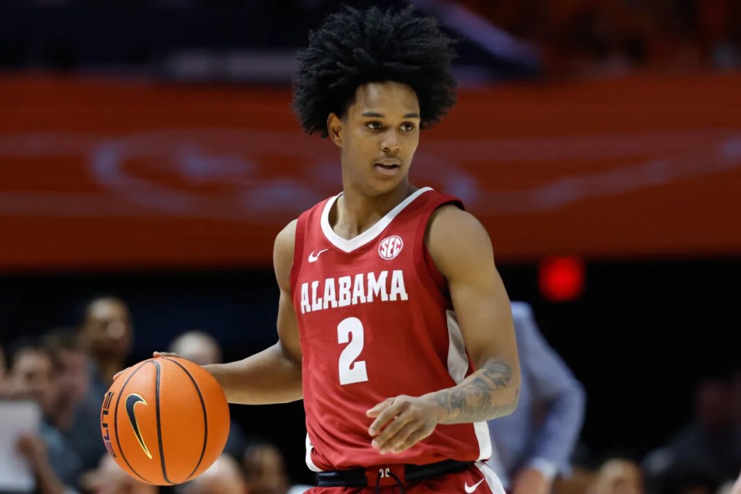 Alabama basketball player Aden Holloway arrested on marijuana possession charge