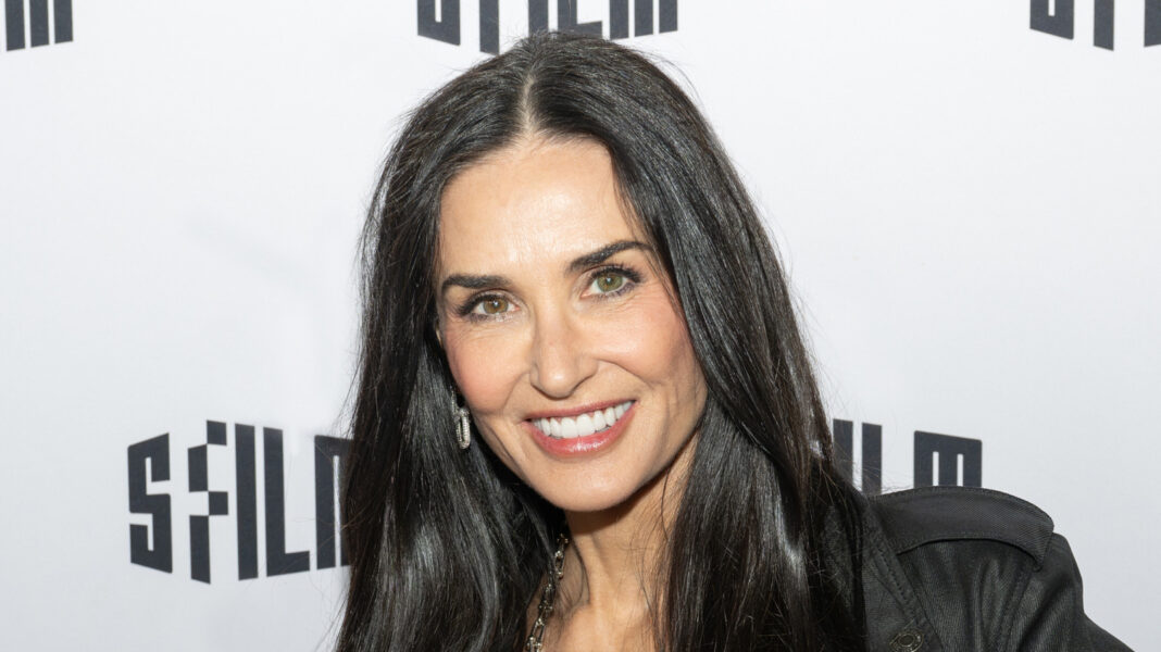 Alarming Before & After Pics Of Demi Moore Back The 'Ozempic Face' Gossip