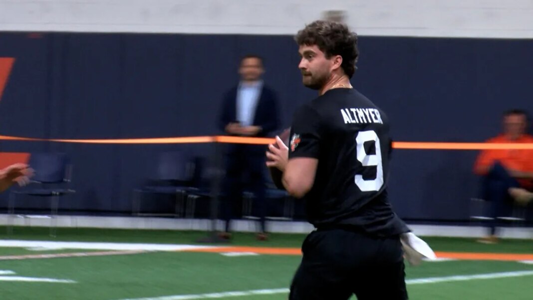 Altmyer, Beatty look to improve draft stock on Illini Pro Day