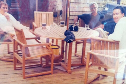 Andrew Windsor and Peter Mandelson snapped alongside Jeffrey Epstein in newly surfaced photograph