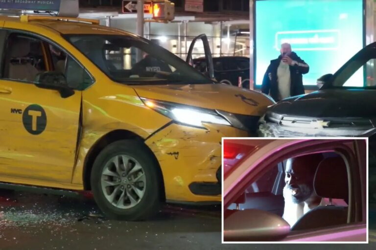 Armed Suspect Hijacks NYC Taxi, Leading to Dramatic Police Pursuit and Crash
