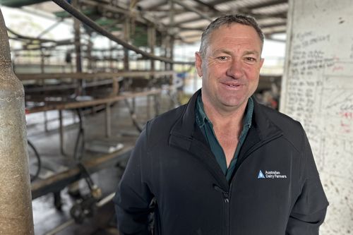 Australian Dairy Farmers president Ben Bennett
