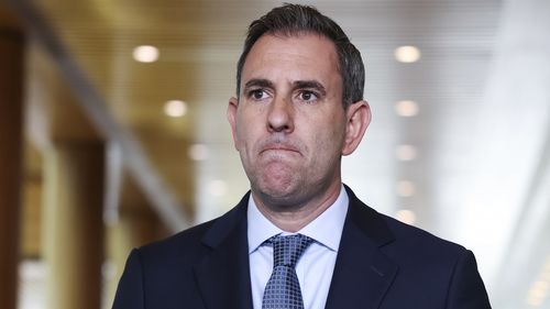 Treasurer Dr Jim Chalmers addresses the media at a press conference at Parliament House in Canberra on Wednesday 26 November 2025.