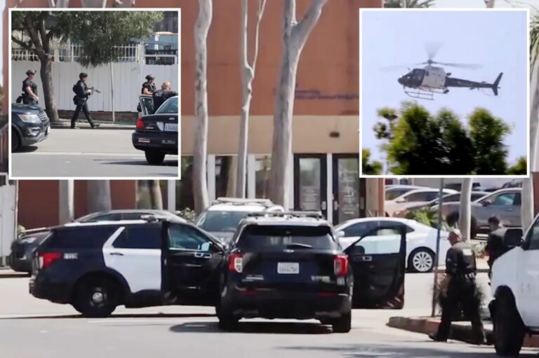 Breaking News: Dramatic Police Operation Ends in Arrest of Barricaded Suspect in Venice