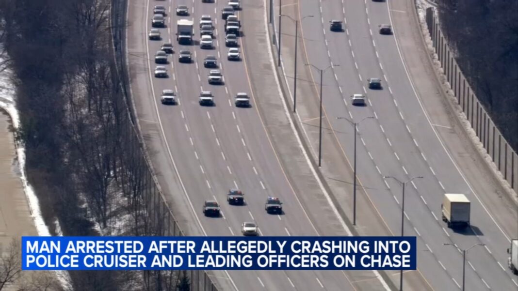 Bensenville police chase: Thomas Philip of Woodridge charged in I-294 Tri-State pursuit in suburbs, state's attorney says