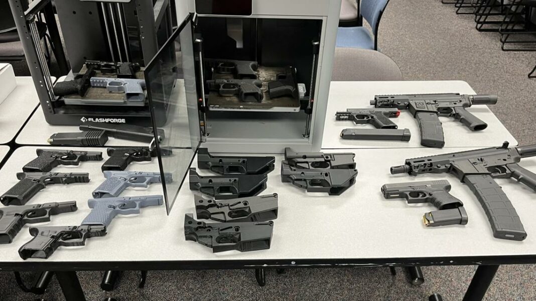 California teen accused of making 27 ghost guns with 3D printers at home