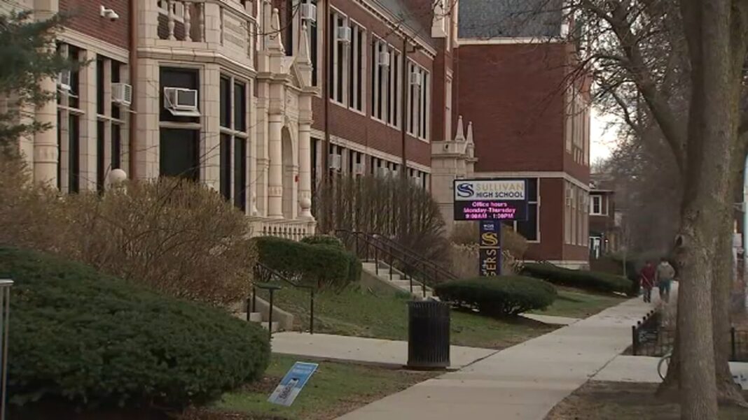 Chicago police officer, Sullivan High School security guard on leave, 'engaged inappropriately with students,' officials say