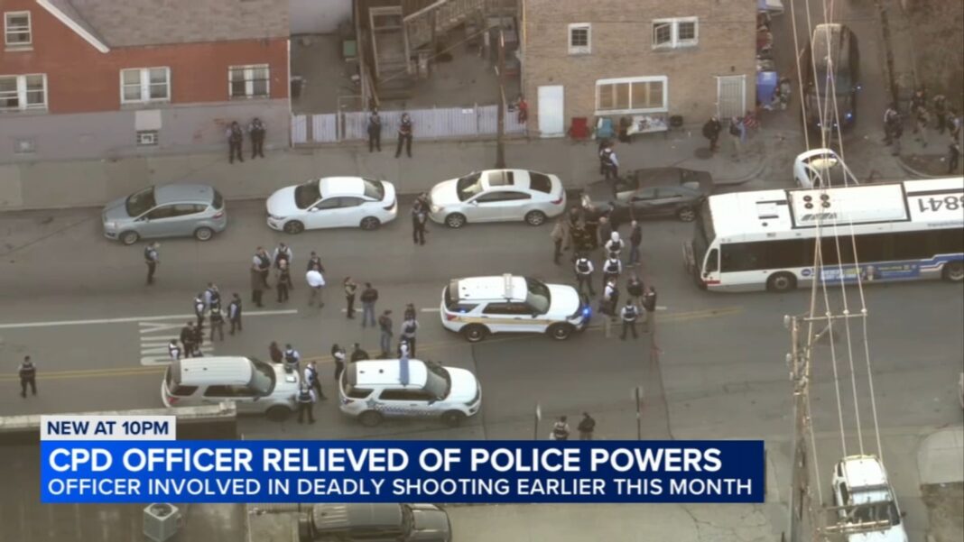Chicago police officer involved in deadly shooting of Derek Jordan on Homan Avenue in Humboldt Park relieved of powers, CPD says