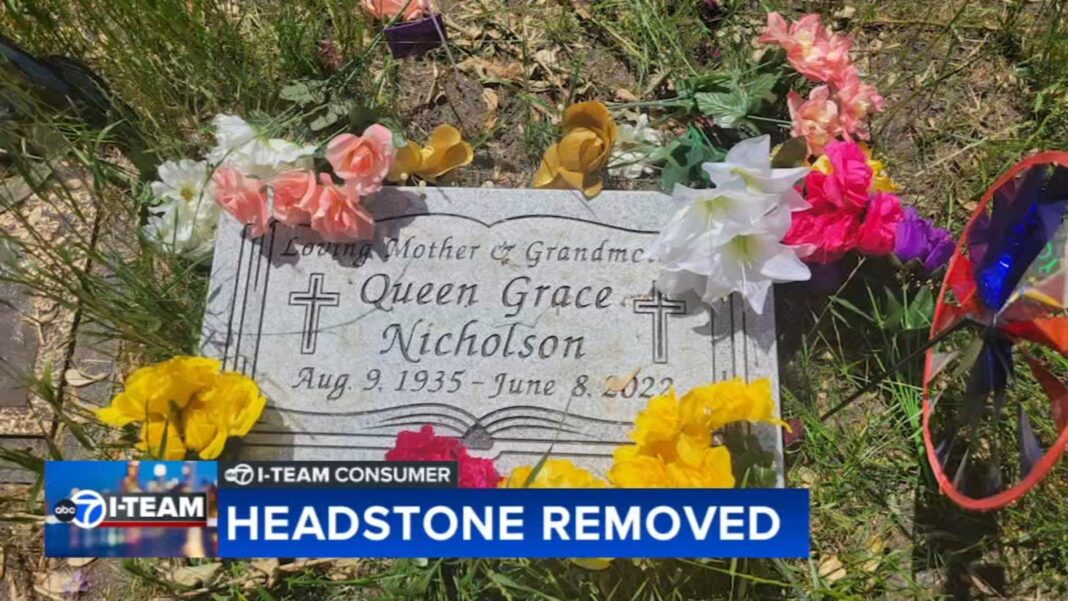 Chicago woman devastated after Oakridge-Glen Oaks Cemetery in Hillside removed mother's headstone