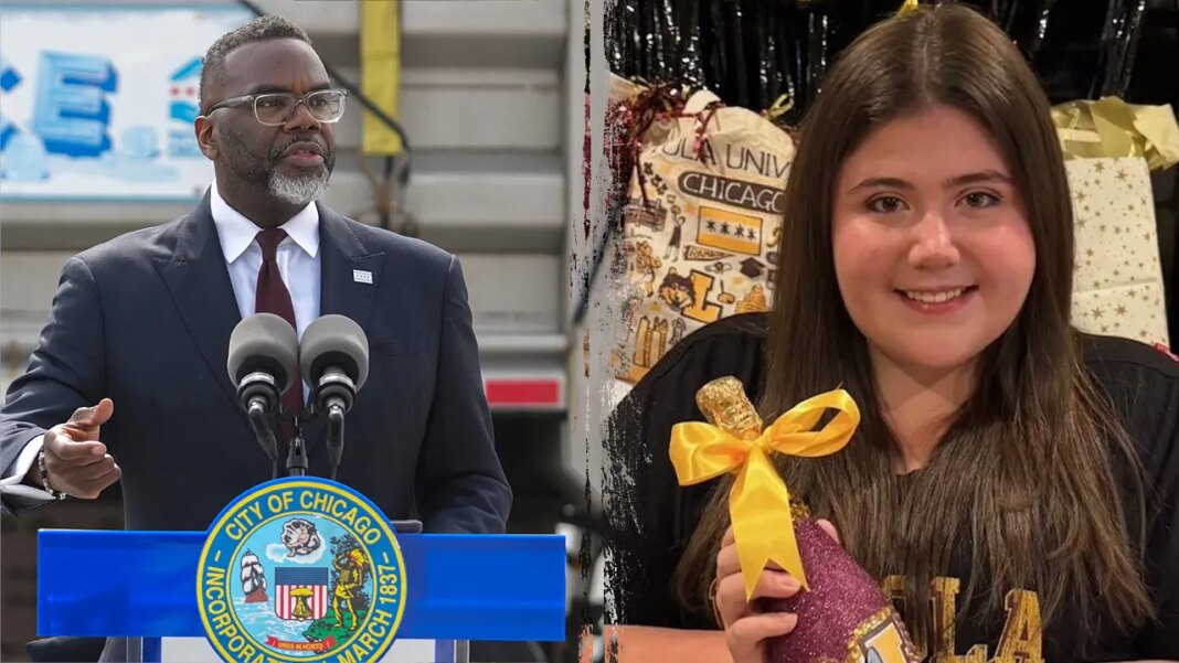 Chicago’s Brandon Johnson blasts 'assaults against immigrants' as slain Sheridan Gorman is laid to rest