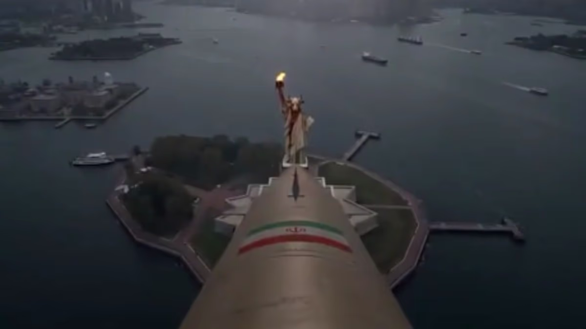 Chilling Iran video shows Statue of Liberty blown apart in 'vengeance'
