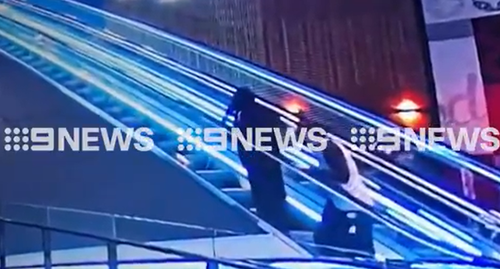 Clayton stabbing CCTV March 20