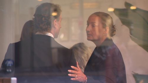 Keli Lane, 51, has been seen﻿ on special supervised day release from maximum security Silverwater jail with her boyfriend Patrick Cogan.