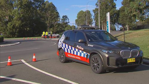 The campus remains in lockdown.