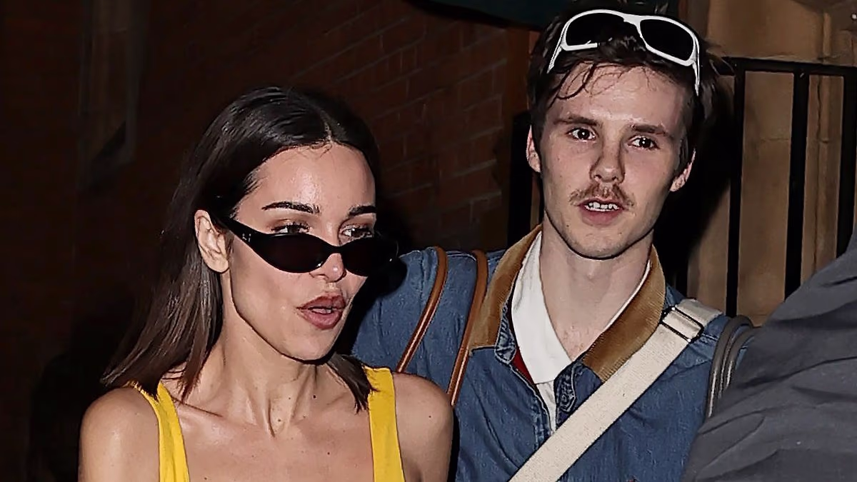 Cruz Beckham is supported by his loved ones at London gig