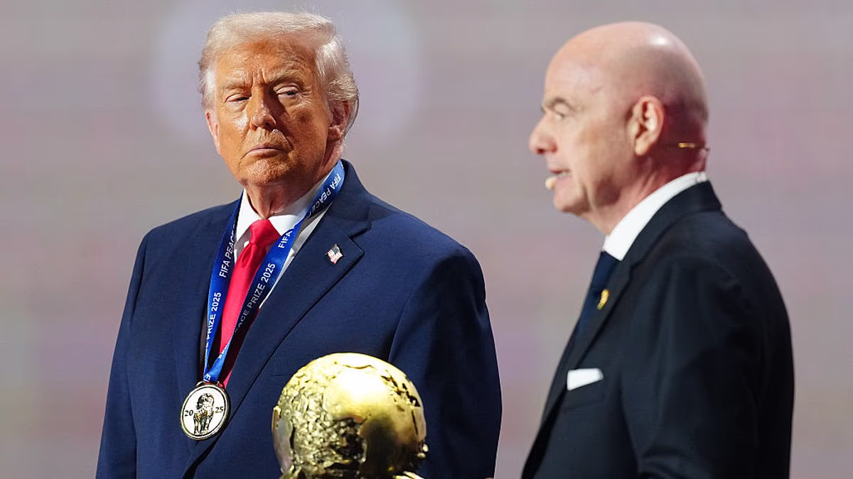 Donald Trump may face World Cup and LA Olympics BAN with global sports body set for talks on astonishing move