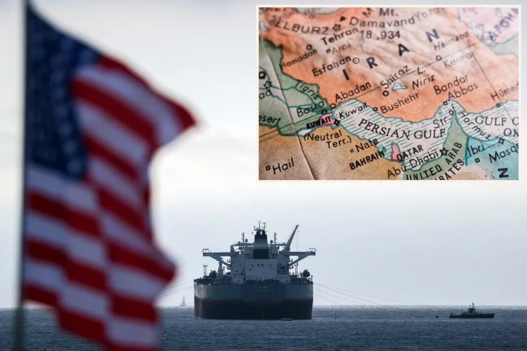 Drone strike torches oil tanker in Strait of Hormuz as Iran's blockade halts global shipping